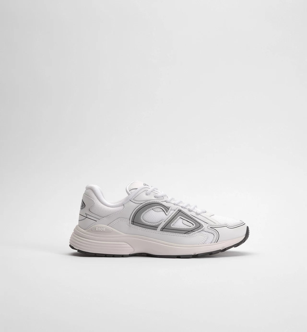 B30 Countdown Sneaker White Technical Mesh and White