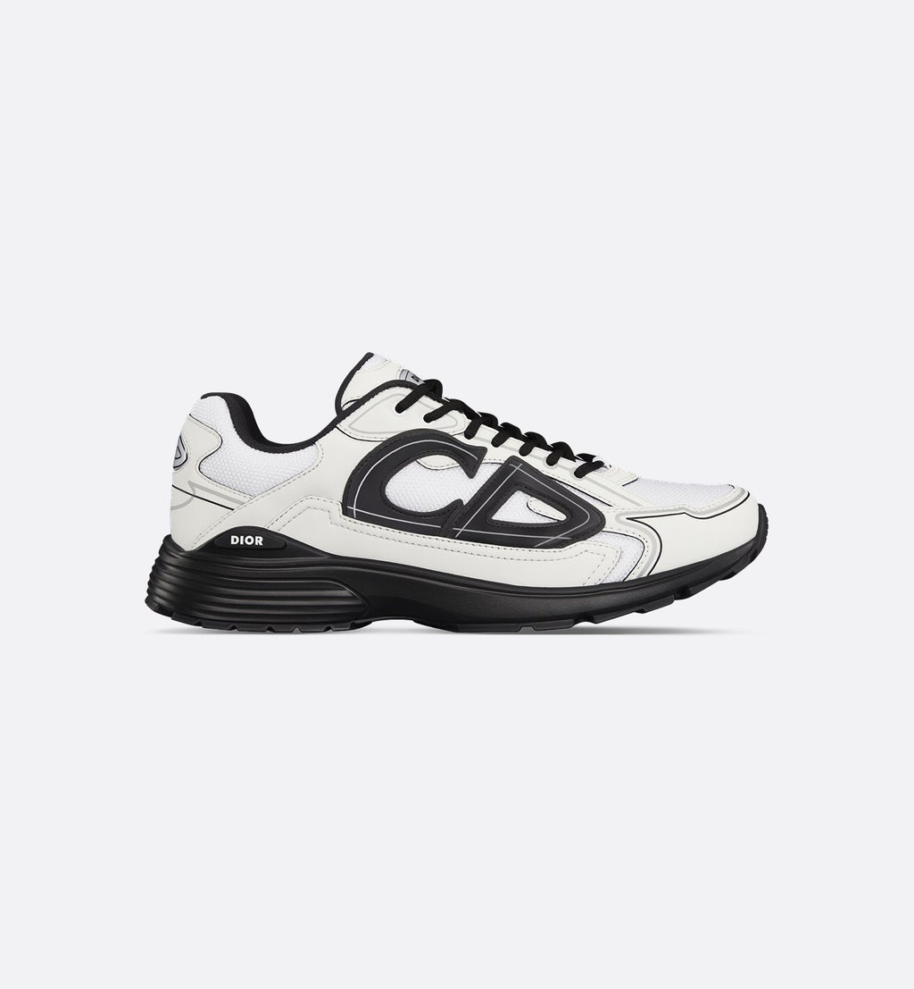B30 Countdown Sneaker White Technical Mesh and White